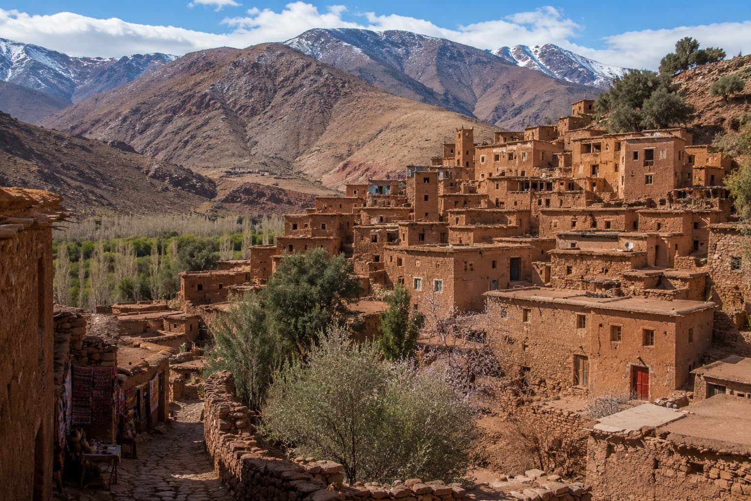 Day 2 retreat Marocco · Escursione Sidi Fers con villaggi berberi dell'Alto Atlas